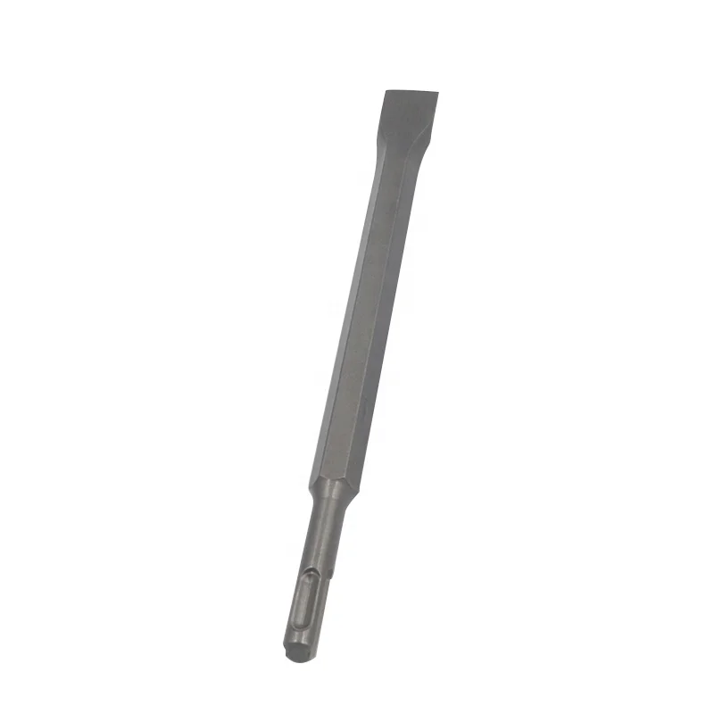 4pcs 40 Cr Flat Round Point Max Hammer SDS Steel Chisel Set Concrete Stone SDS Plus Drill Bits