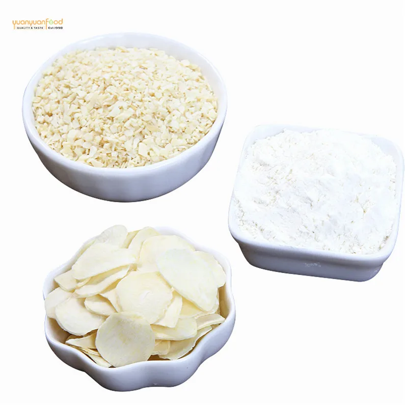 Ajo En Polvo New Crop Dehydrated Garlic Flakes/Garlic Granules/Garlic Powder