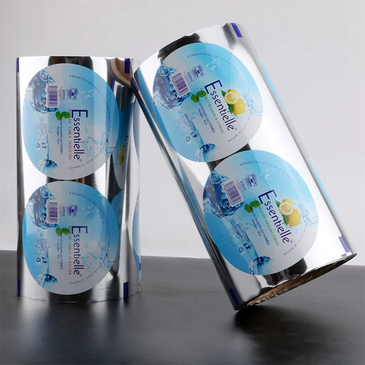 PET PP PS PE aluminum foil easy peel film yogurt lid sealing film