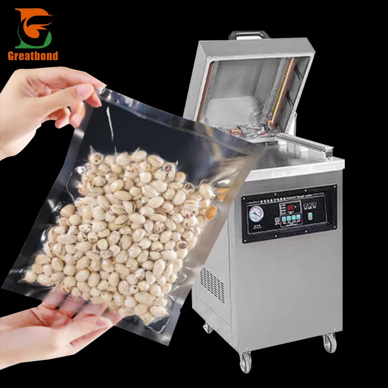 Factory Wholesale Kitchen Fish Freezer Food Meat Storage Plastic Nylon PE Clear Smooth Film Pouch Food Grade Packing Vacuum Bag