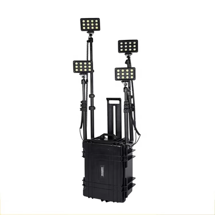 Portable Scene Light Emergency Rescue Remote Area Lighting System rechargeable led floodlight Easy Carry outdoor led work light