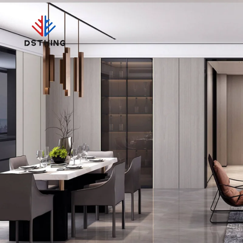 AISEN DECOR Factory Wholesale Pvc Wpc Foam Board For Furniture Door Wall Panel Bamboo Wood Veneer Panel Pvc Wall Panel