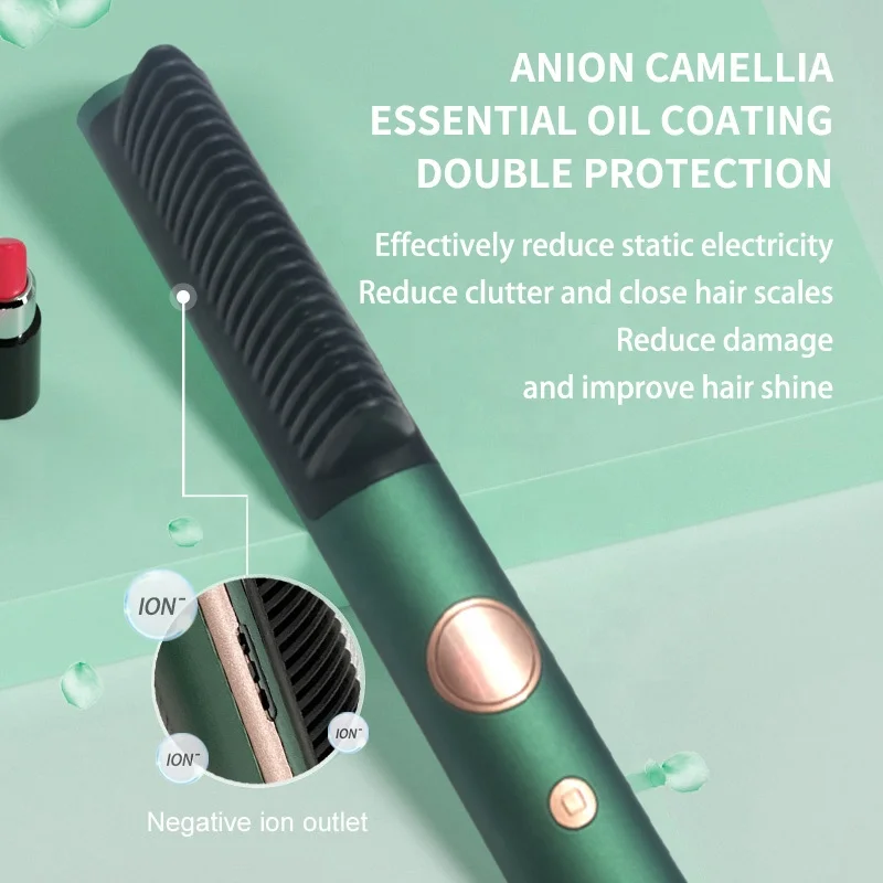 Выпрямитель для волос, расческа, электрический выпрямитель, быстрый Утюг, горячие прямые с нагревом ptc, новая распродажа, Стайлинг, электронный нагрев