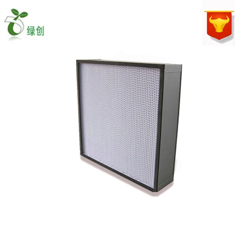 Frameless meltblown long fiber material pleated electrostatic adsorption air purifier hepa filter material for cleaning room