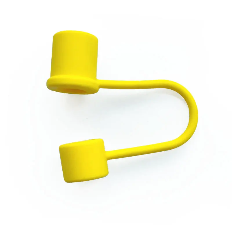 Silicone DIY 10 mm Straw Cover Wholesale For Glass Paper Plastic Straw Drink Cup