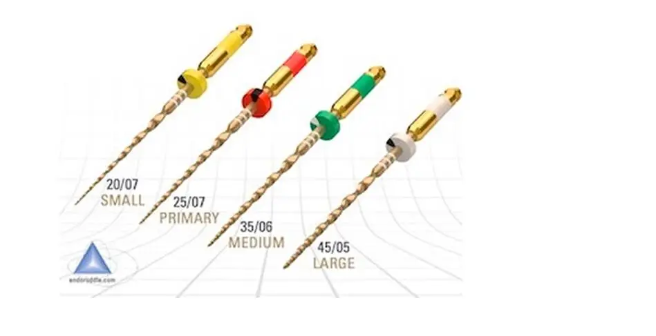High Quality Engine Rotary File New M-WIRE Material Only One Gold Dental File for Root Canal Treatment