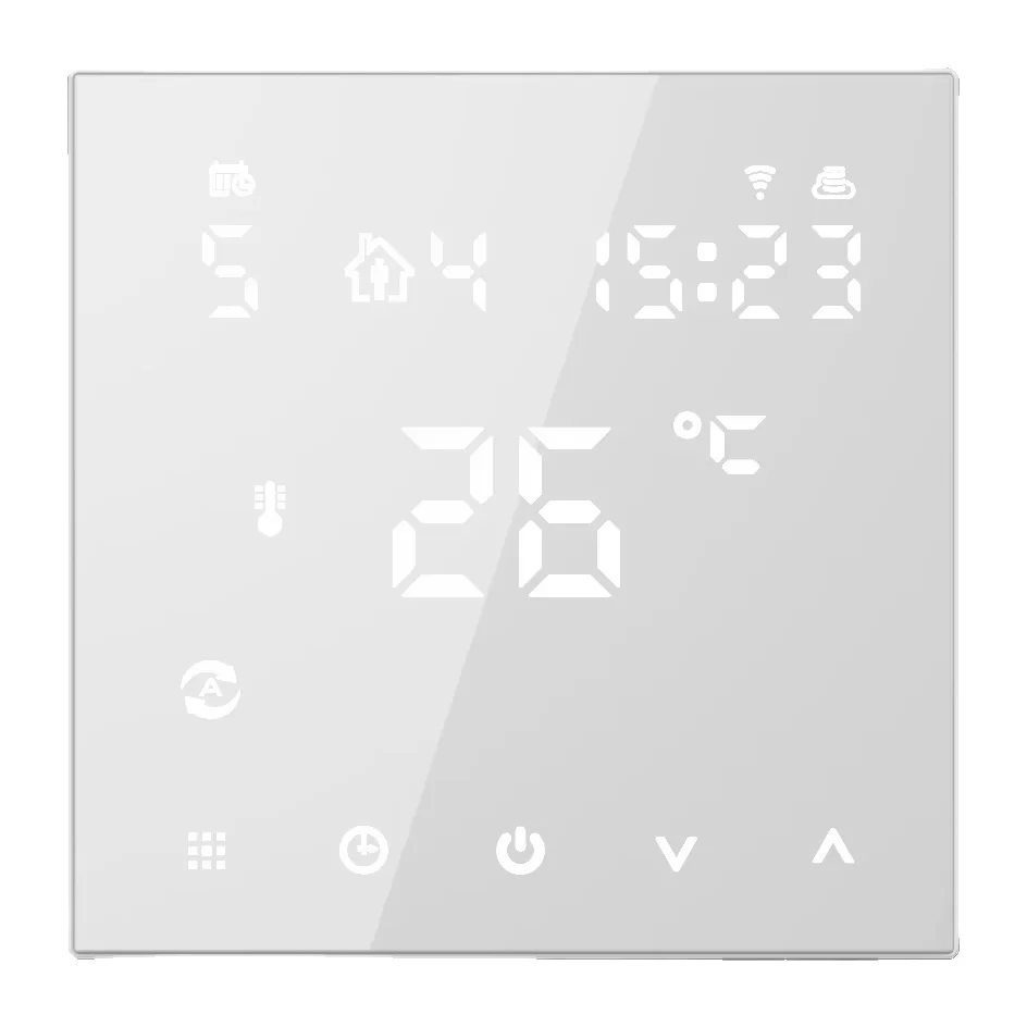 Cheap hvac system for home heating cooling thermostat programmable fan coil wifi smart thermostat work with Alexa