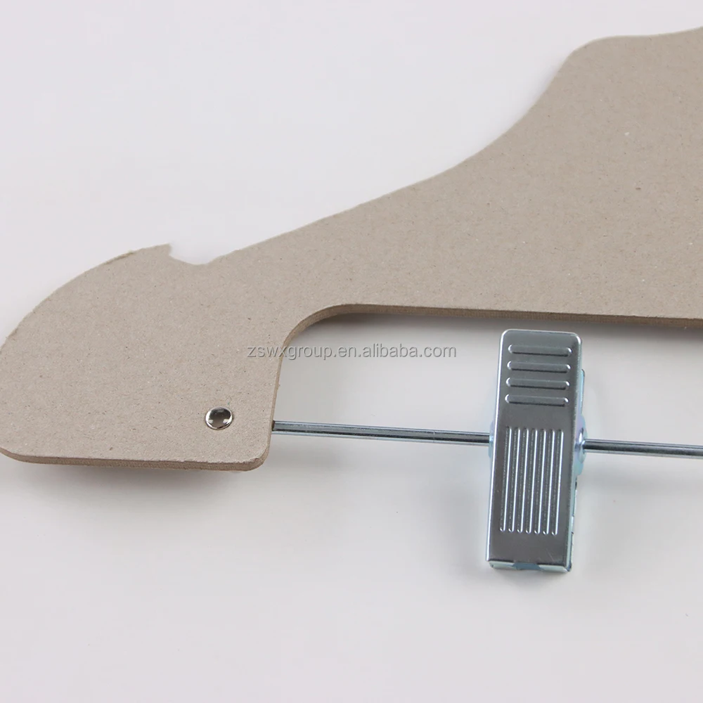 Clothes Skirt Clip Hangers for Pants Customize Printed Paper Aluminum Multifunction Wood Hanger for Clothing Bag Clips