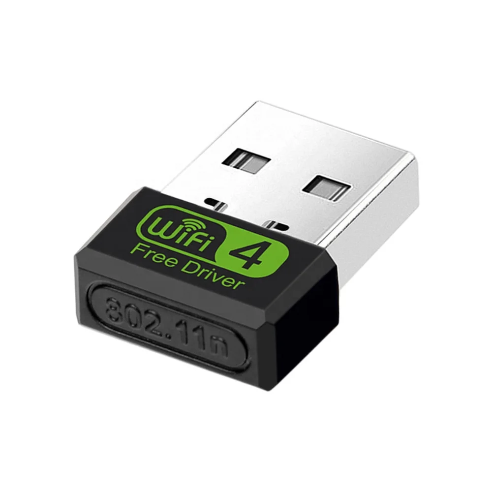 Doonjiey 150 Мбит/с Wi-Fi адаптер мини USB WiFi для ПК Ethernet донгл 2 4G сетевая карта антенны приемник
