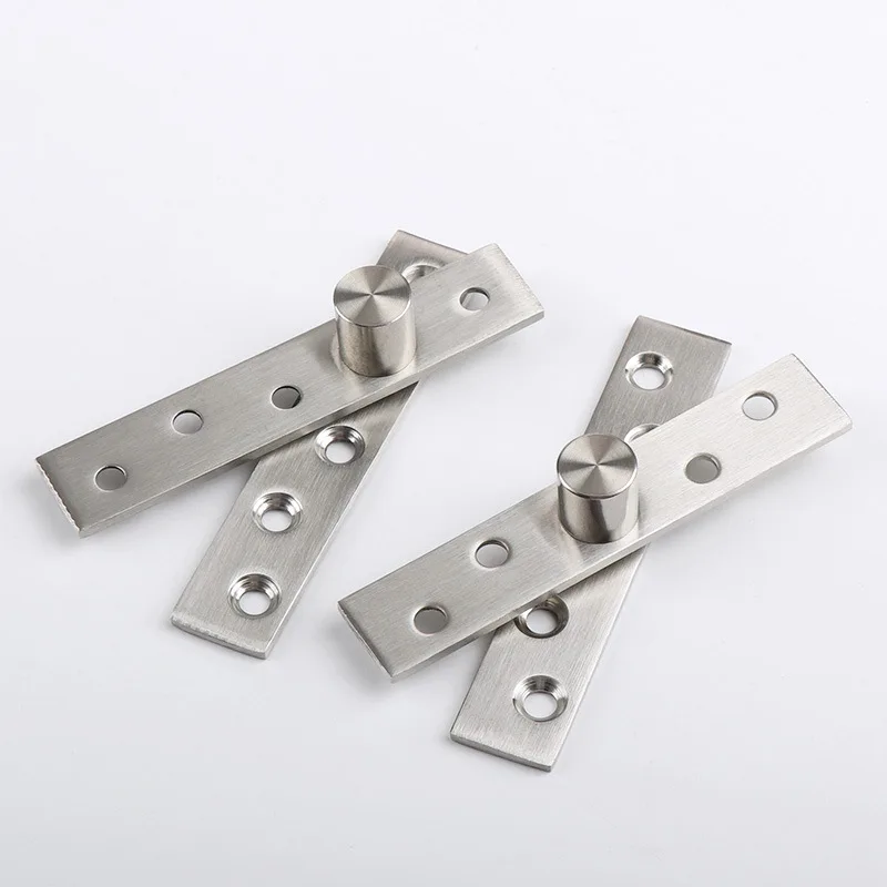 wholesale Stainless steel 360 degree rotating shaft rotating wooden door Hidden door swing gate hinge