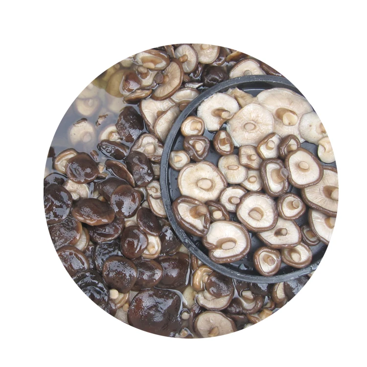 Chinese Reliable High Quality Brined Salted Shiitake Mushroom In Plastic Drum