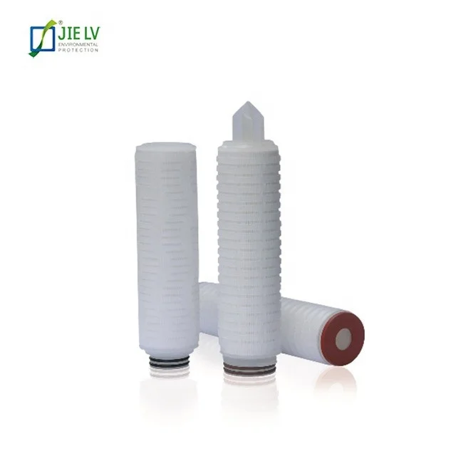 10 20 30 40 inch 0.01 micron PTFE pleated membrane filter cartridge for water treatment