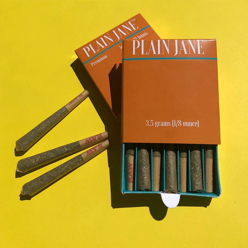 Custom Child Preroll Box Package 5 Packs Pre-roll Joint Cone Paper Box Dankwoods Moonrock Preroll Tube