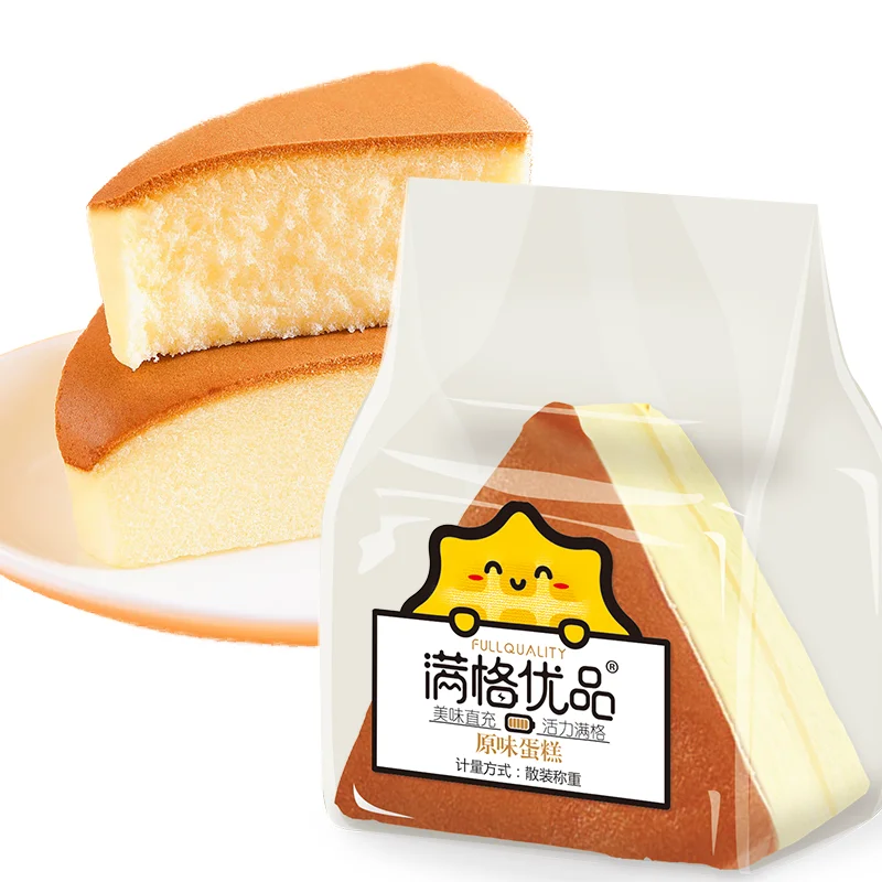 Baking Supplies Wholesale 540g Breakfast Delicious Leisure Snacks Fresh Bread Sponge Original Flavor Cakes