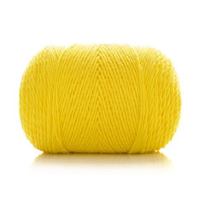 Hand Knitting Solid Color Rainbow Cotton Acrylic Crochet Yarn