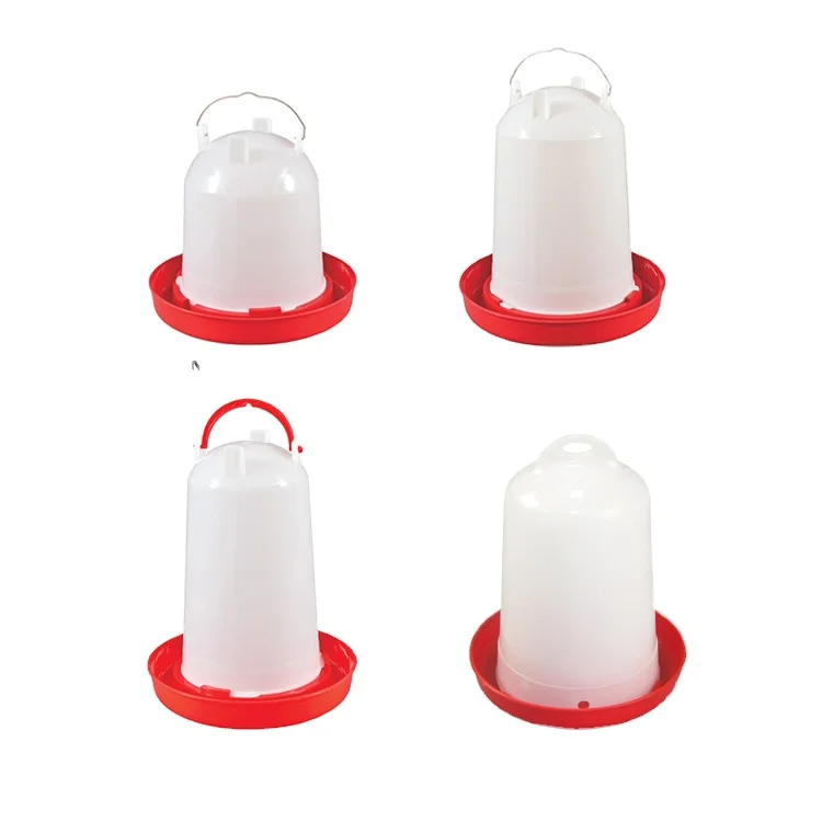 Multiple Types Farm Equipment Set Plastic Manual Automatic Trough Tray Pan Chicken Water Feeder Poultry Feeders And Drinkers