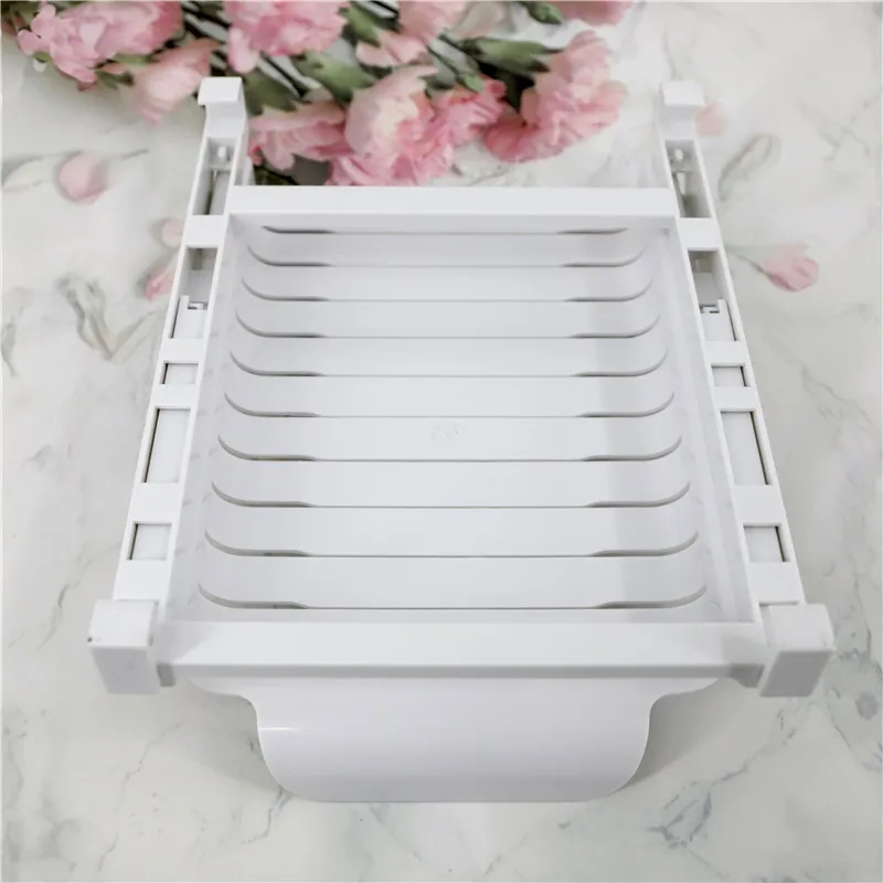 
Track storage rack refrigerator fresh-keeping bag track storage rack sealed bag retractable household storage rack source factor 