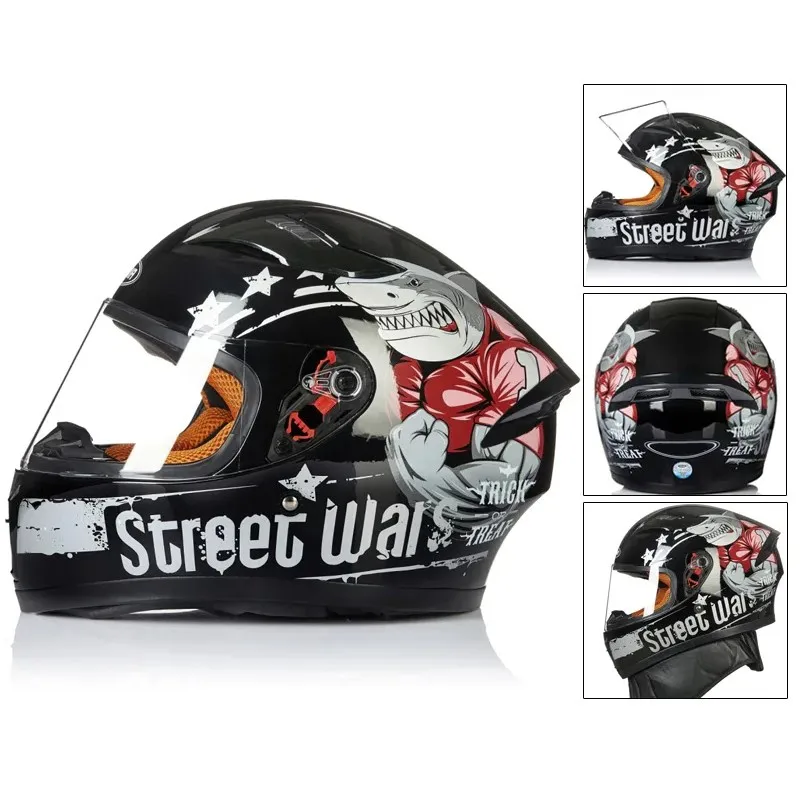 Pink Cartoon Cat Protection High Quality ABS Bicycle Electric Riding Racing Class Safety Helmets Motorcycle Motorcycle Face