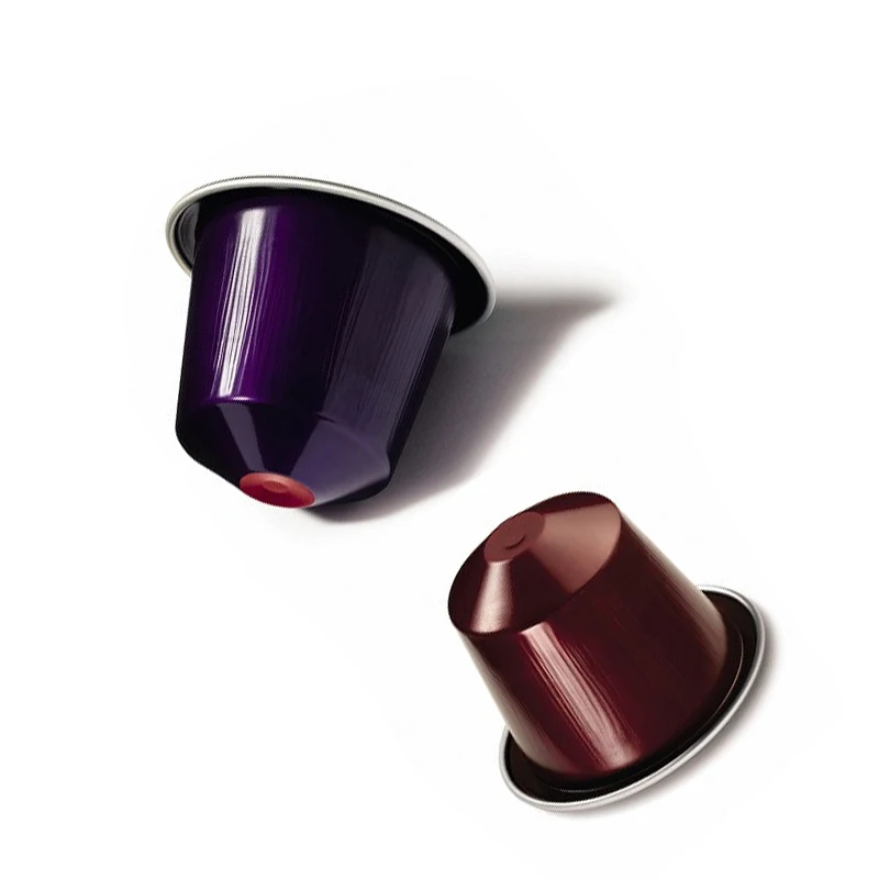 Hot Sales Colorful Nespresso Capsule/Empty Aluminum Foil Coffee Capsule