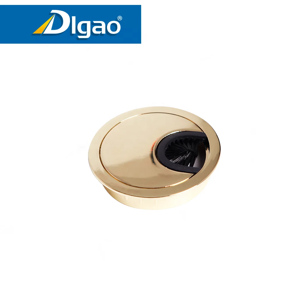 Office desk cable hole cap cover/zinc alloy cable wire box