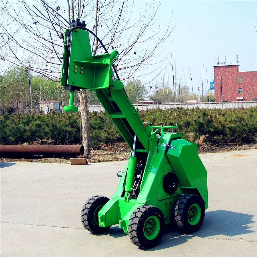 Taian MS500 Multifunction Mini Skid Steers Hand Type small loader with hydraulic hammer