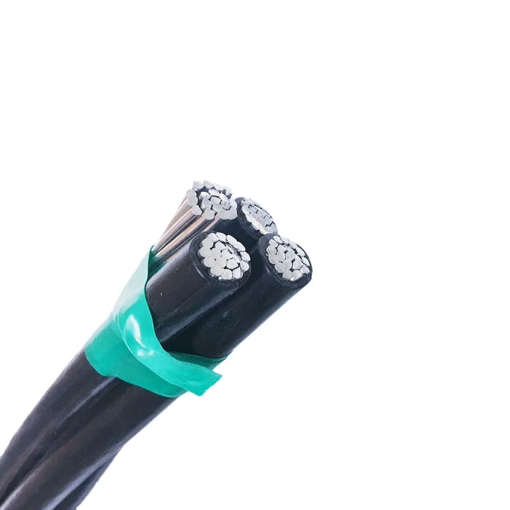 Duplex /Triplex /Quadruplex cable SIP 5 70mm2 Aerial bundle cable Service drop wire Abc overhead cable
