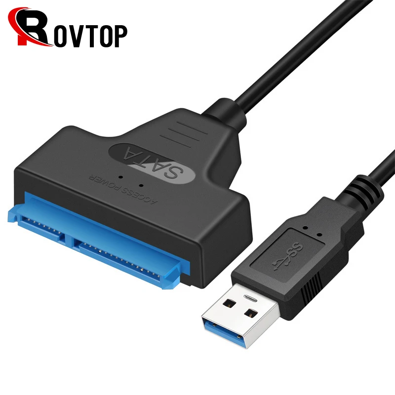 Hard Disk External Cable, USB Cable,USB 3.0 SATA External Hard Drive Adapter Cable SATA to USB Adapter Cable