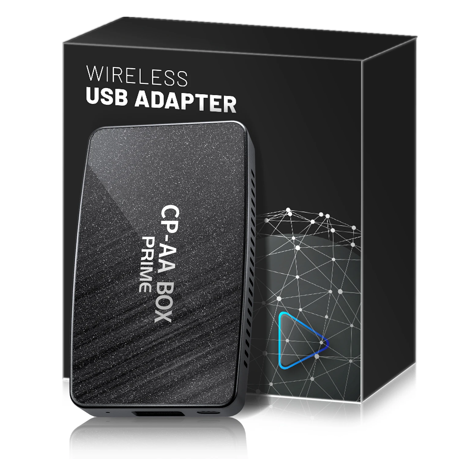 Ottocast Portable AI Box Wired Carplay and Android Auto to Wireless Carplay Adapter Android Auto and Carplay Box for Most Cars