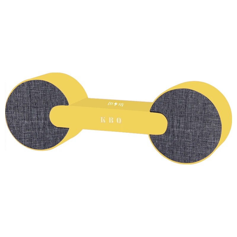 Беспроводной bluetooth-динамик в форме гантели с bluetooth и беспроводной зарядкой для мобильного телефона