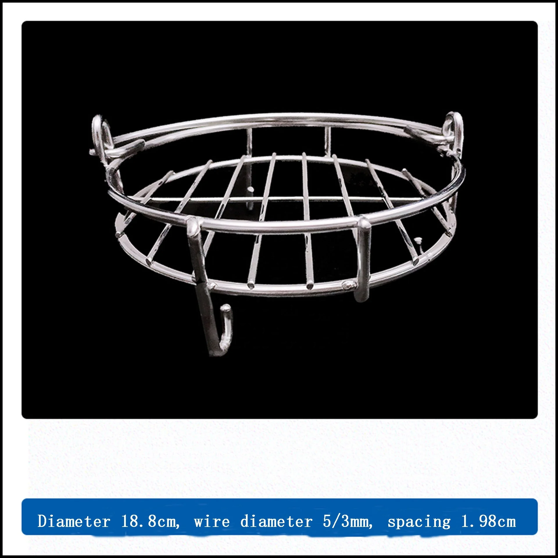 Hot 304 stainless steel steam rack thickened multi-functional pot rack Round steam rack