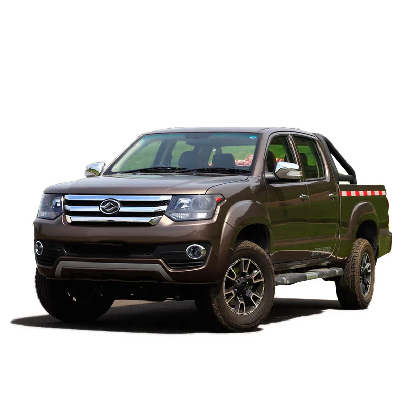 Chinese Cross Country RHD  Pickup Truck 4x4 Min Double Cabin Gasoline with Mitsubishi  Engine