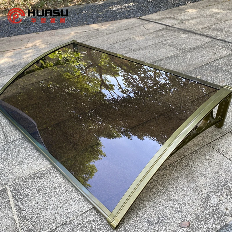 Awnings And Awning Brackets Window Canopy Door Canopy Polycarbonate Shade Awning Clear Plastic Aluminum Pc Coated Manual
