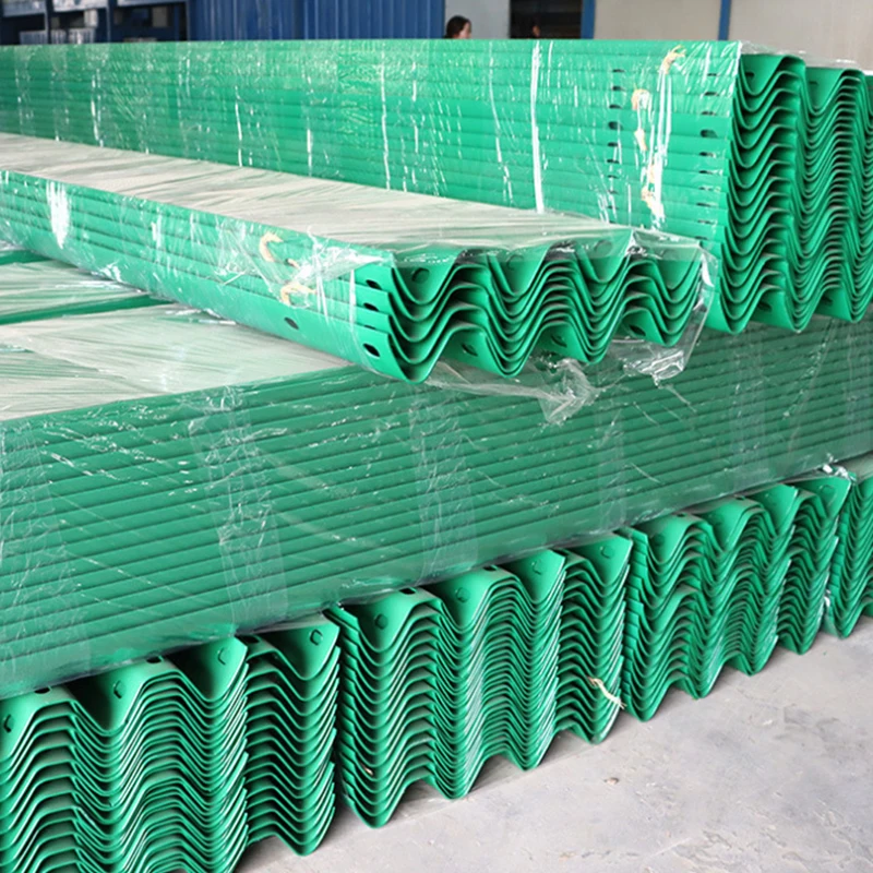 Highway Guardrail Plate W Beam Barrier Highway Barrier Steel Guardrail Roadside Guardrail W Beam