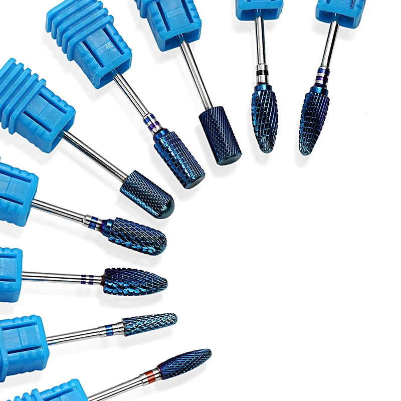 Hot Sale Manicure Carbide Filing Drill Bit Diamond Nail File Milling Cutter Ceramic Rotary Bur For Nail Drill