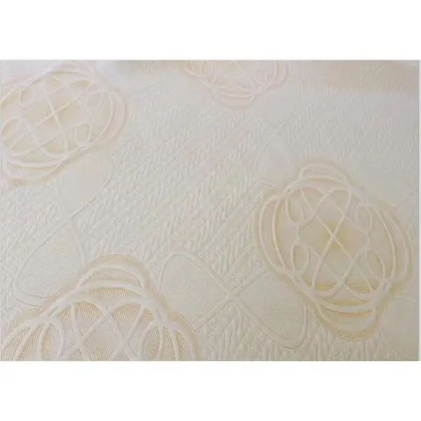 Knitting Jacquard 180 gsm 100% Polyester Mattress Knitted Ticking Fabric