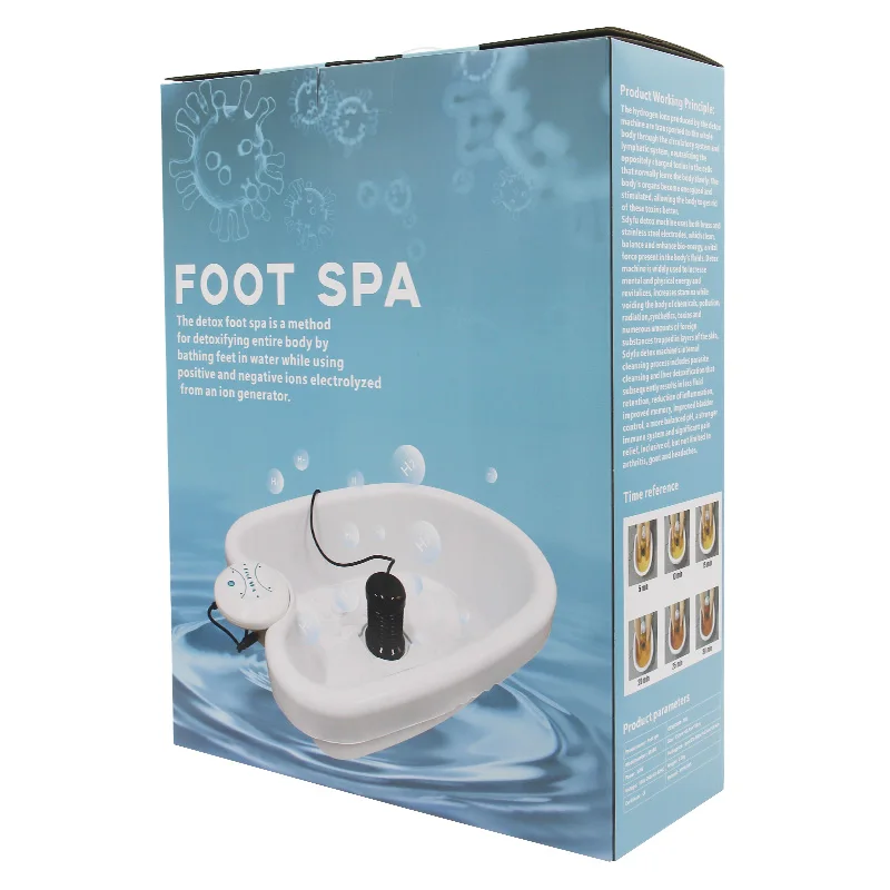 Manufacturer Supply Ionic Cleanse Detox Foot Spa To Promote Blood Circulation Electric Foot Massage Machine