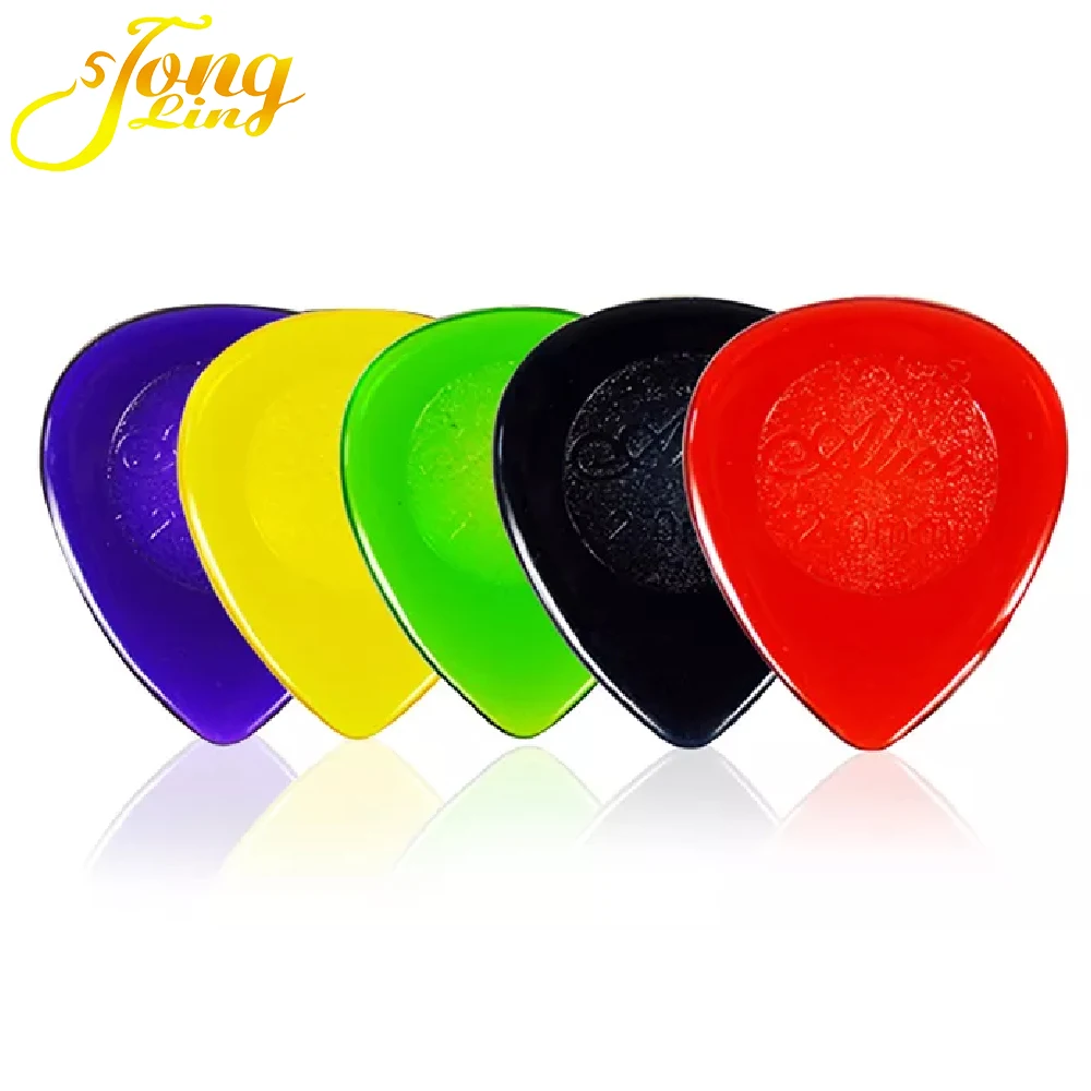 Wholesale Alice Drop-shaped Guitar Picks 1mm/2mm/3mm Transparent Durable Clear PC GuitarPicks
