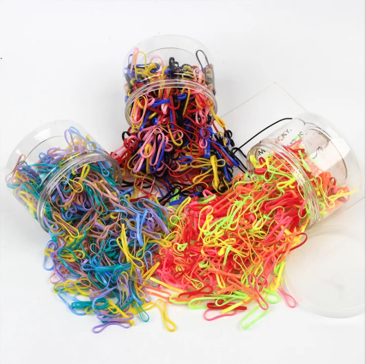 High-quality colored rubber bands for