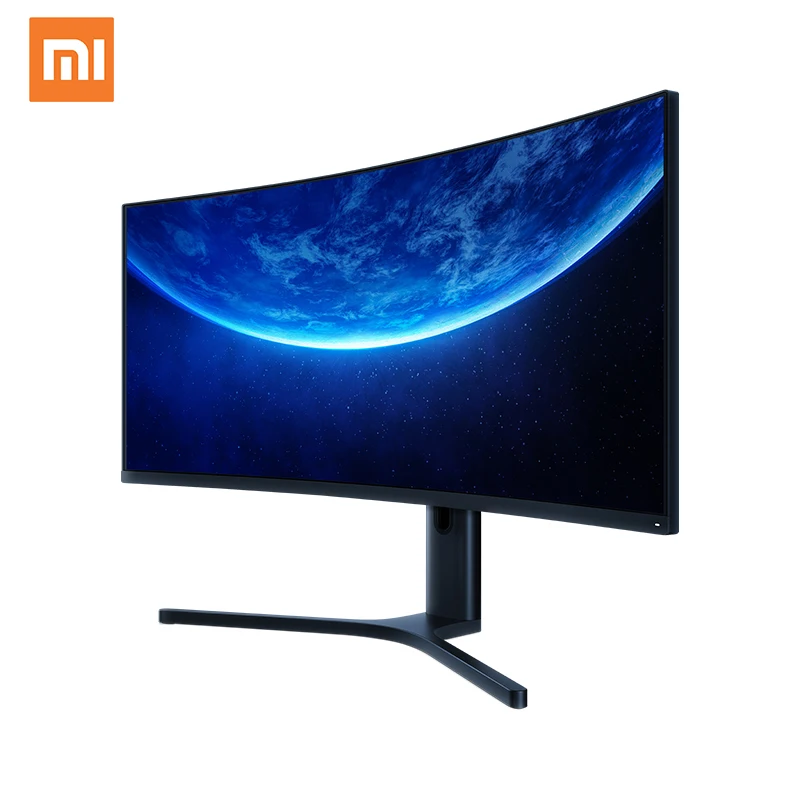  Изогнутый игровой монитор Xiaomi Mi 34 144 Гц высокая частота обновления об
