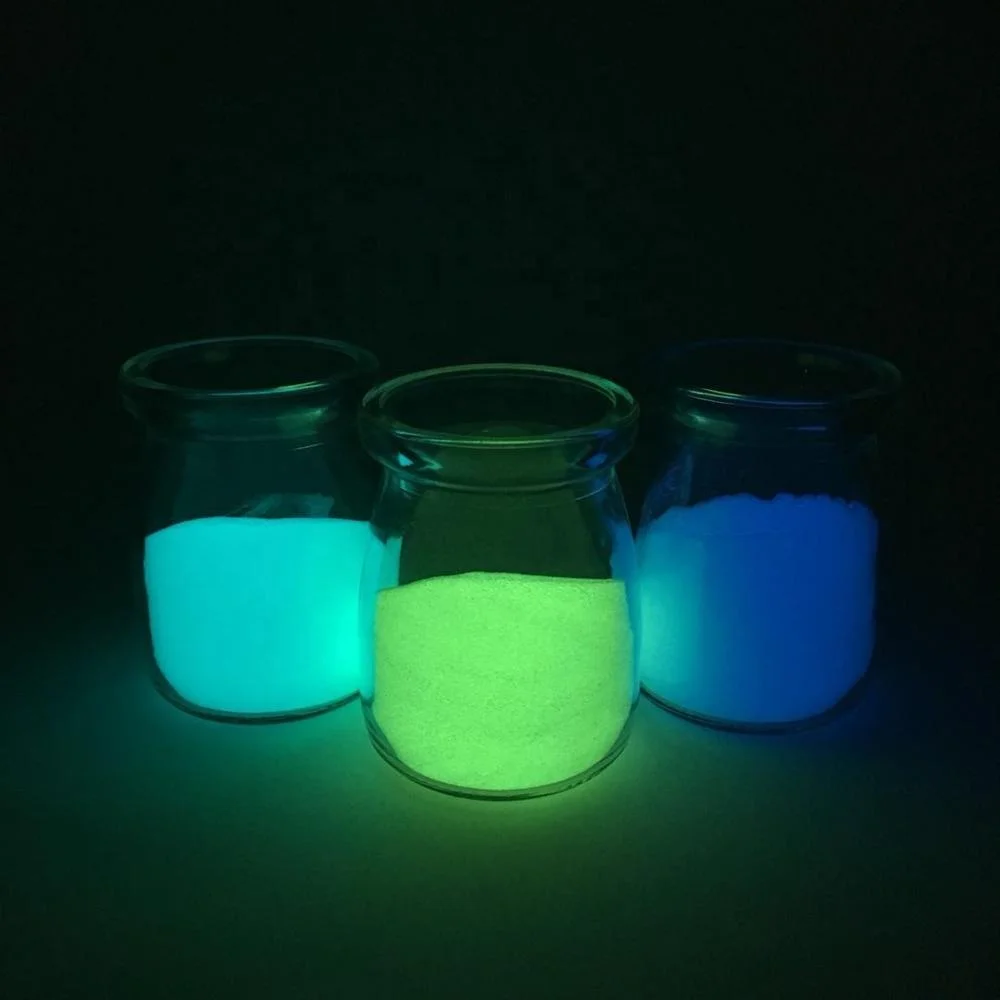 1kg sample high brightness luminous pigment powder in dark for ink and painting