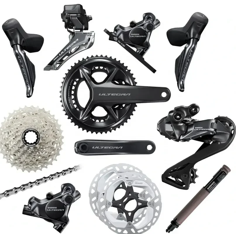 New SHIMANO Ultegra Di2 R8170 Powermeter Complete Group 2x12speed shimano parts