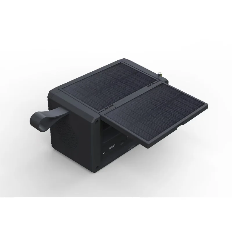  Портативный солнечный BT-динамик со светодиодной подсветкой и встроенным usb для iPhone Samsung умных устройств