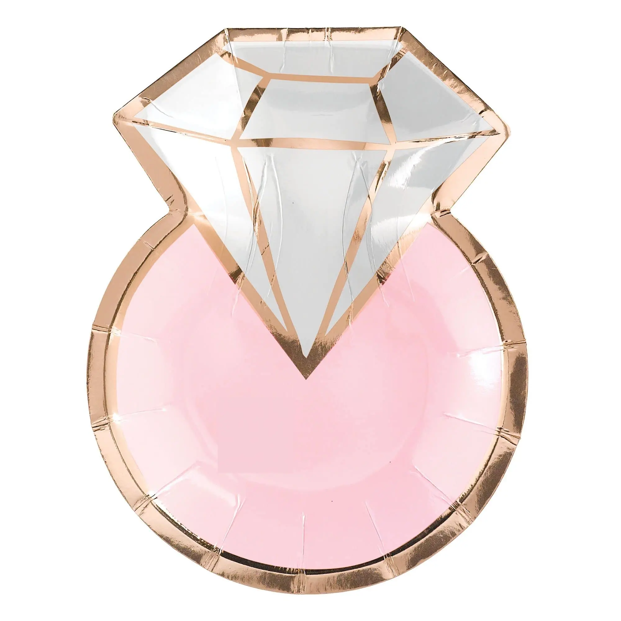 Ring Shaped Paper Plate hen party bridal shower bachelorette party plates