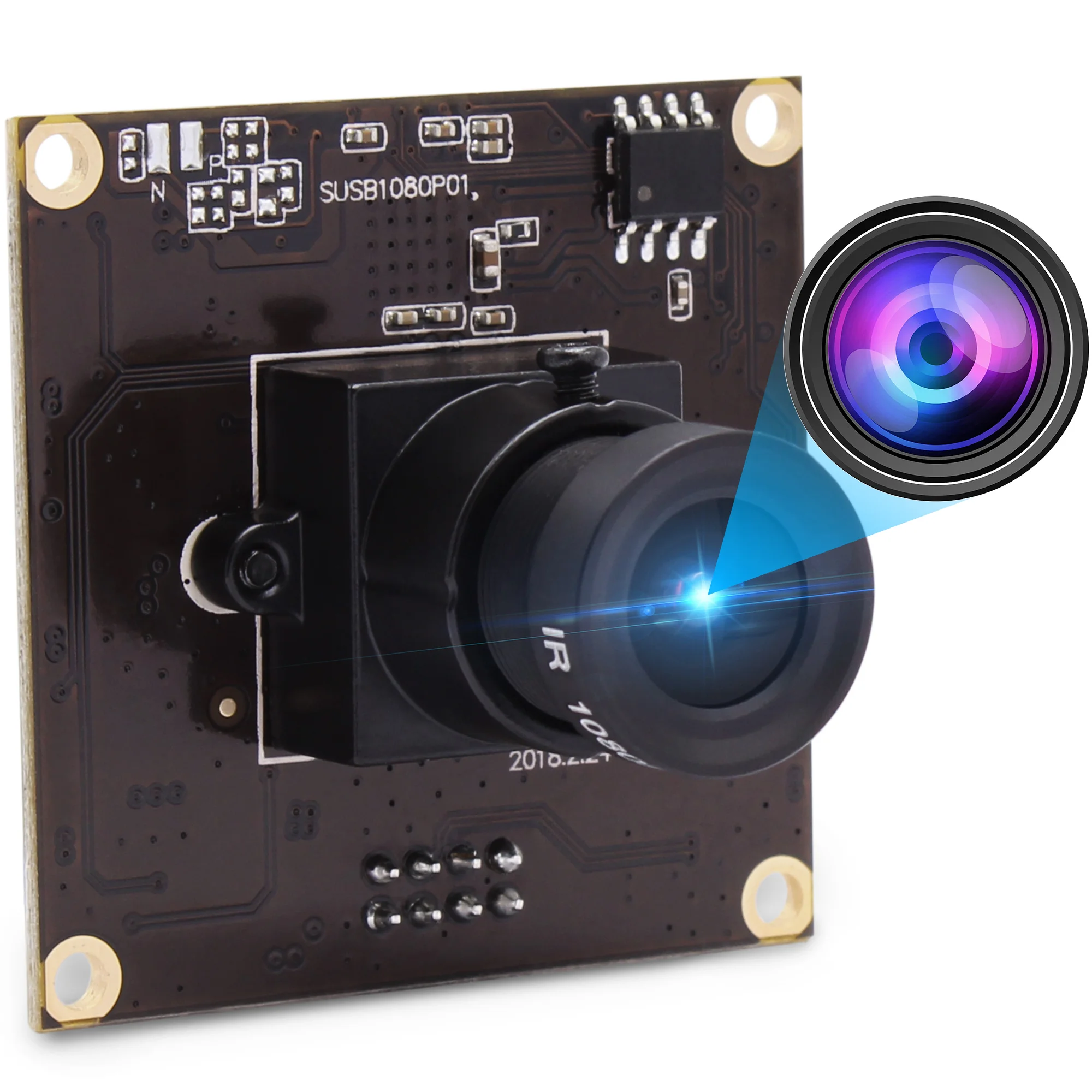 ELP 1920*1080 MJPEG 50fps SONY IMX291 Full HD 2megapixel USB3.0 Camera Module for Industrial Machine Vision
