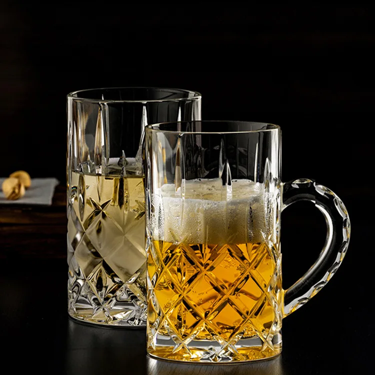 Classic Design Wholesale Beer Can Water Juice Drinking Glass with OEM Decals for Beer Drinking beer glasses