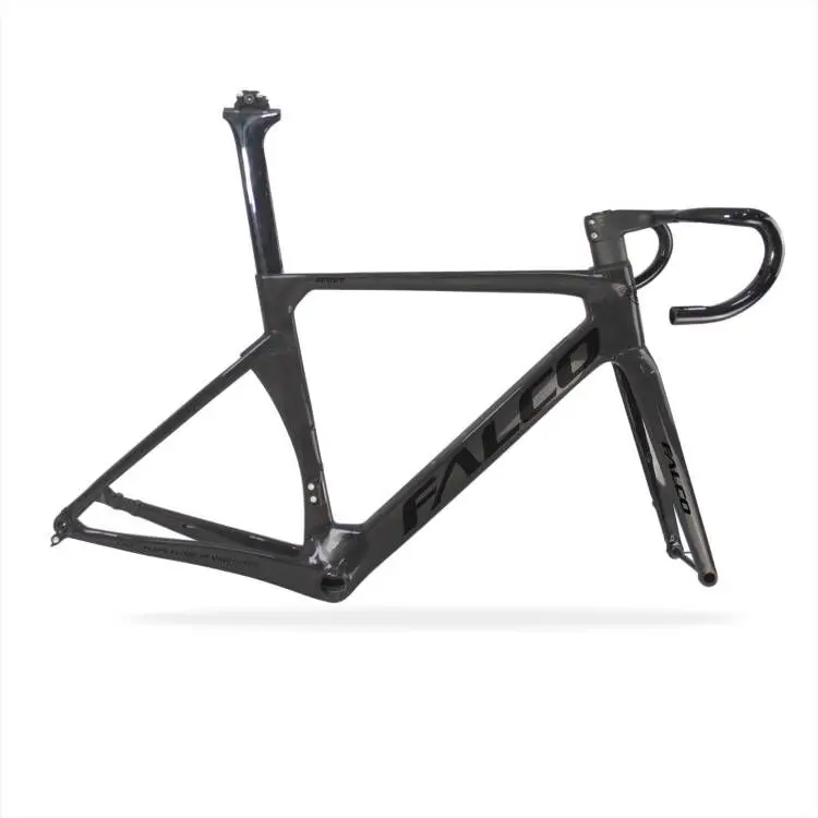 Chinese Factory Wholesale Carbon Fiber Aero Road Bicycle Frame with Flat mount Disc Brakes