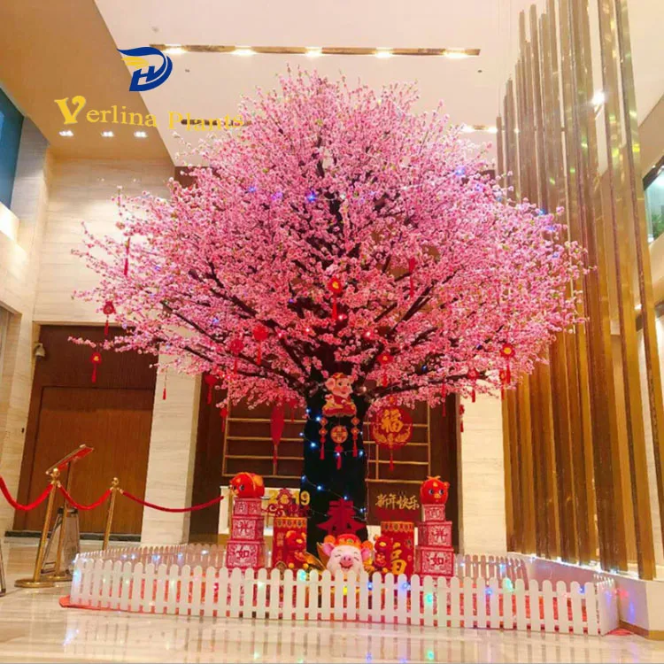 artificial  sakura tree  artificial  cherry blossom tree  for wedding garden plaza decoration