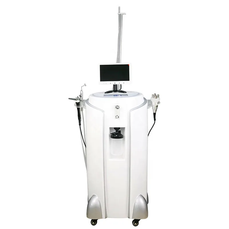 Nanzhao  8 in 1 Water Oxygen Jet Facial Skin Virginity Tightening Facial Cleaning Beauty Machines
