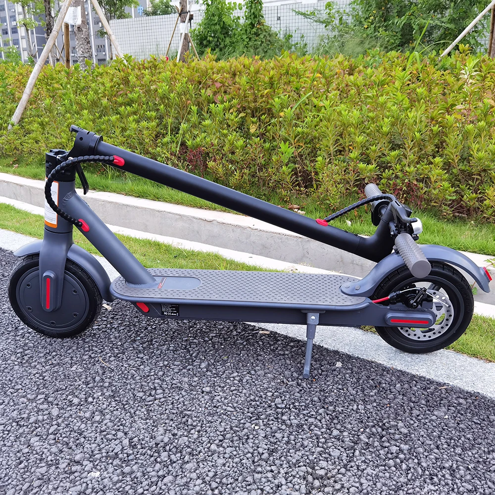 Solid Tyre Scooter Motorcycle Electric Mobility Electric Motorcycle With Pedals Disc Brake 500 Watt Electric Scooter
