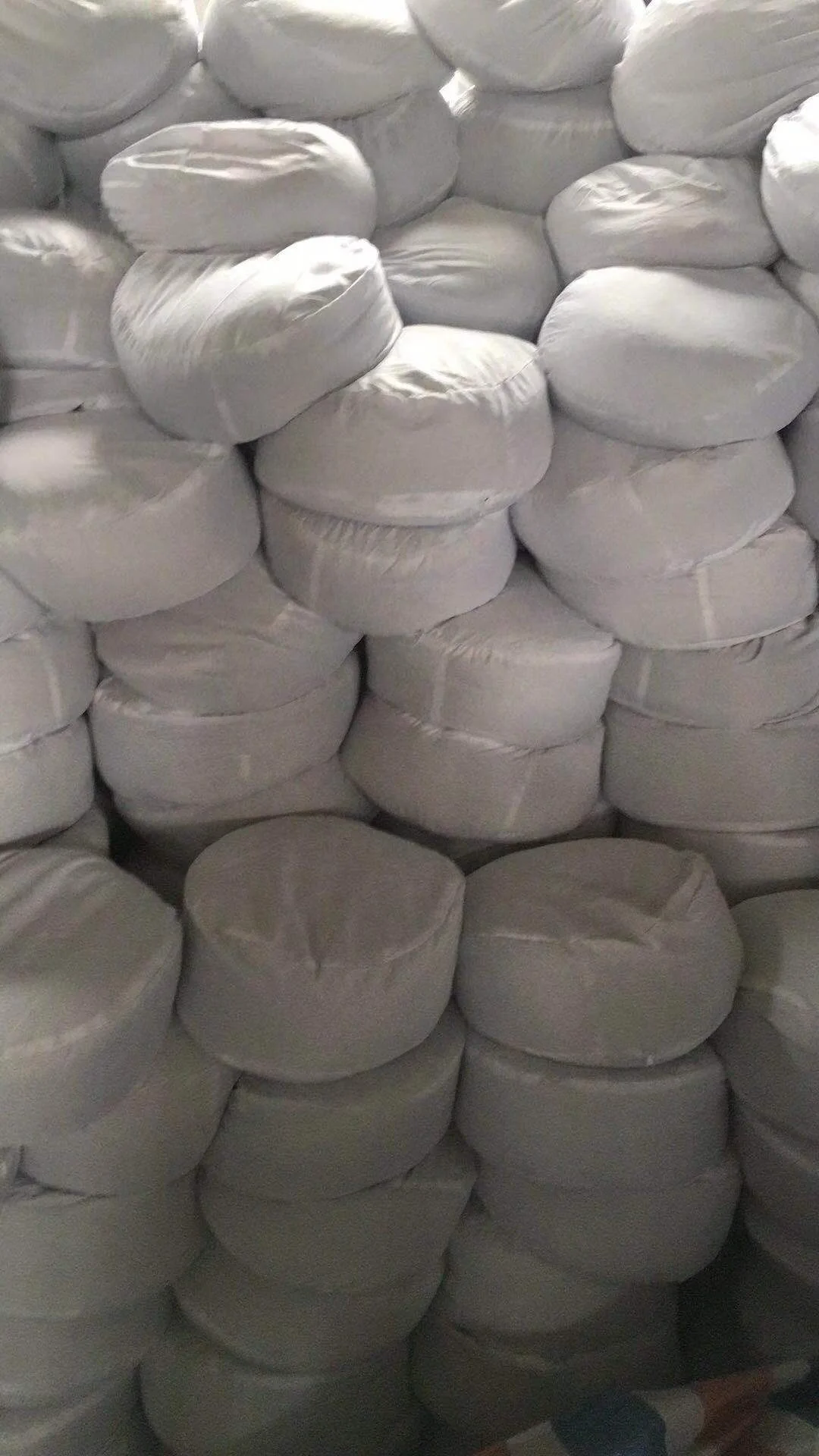 Custom Logo Portable Folding Air Inflatable Yoga Pelvic Stretch Pillow for Neck Leg and Lumbar